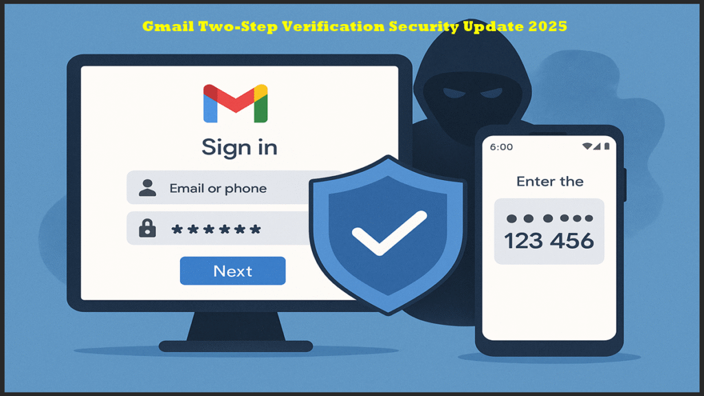 Gmail Two-Step Verification Security Update 2025