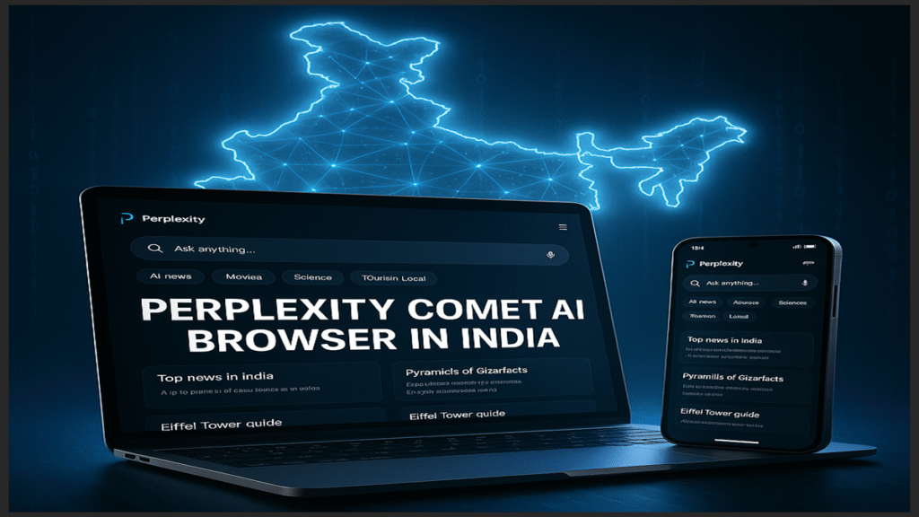 Perplexity Comet AI Browser in India
