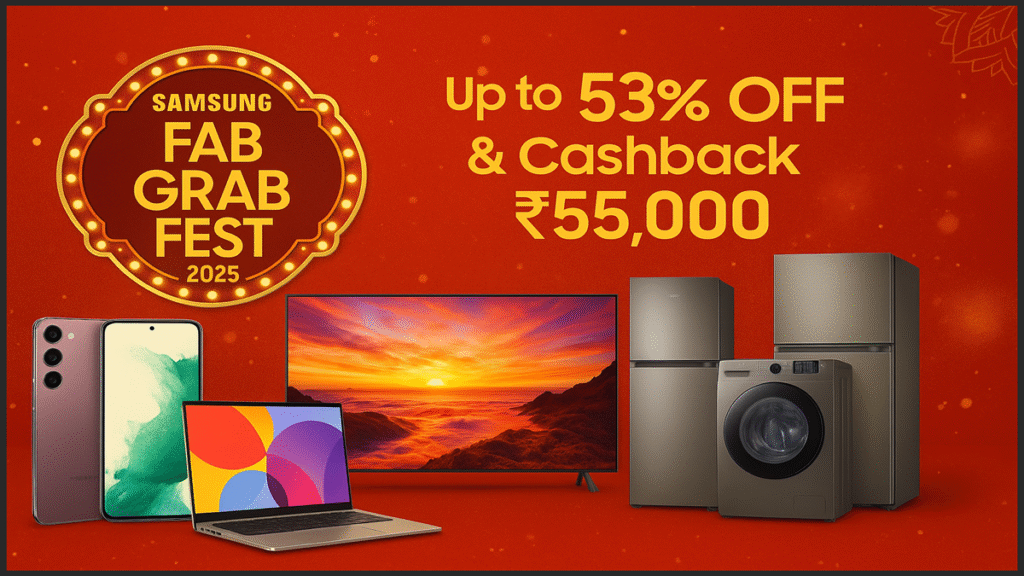 Samsung Fab Grab Fest 2025 discounts