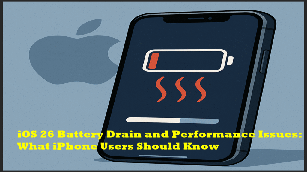 iOS 26 battery drain and performance issues