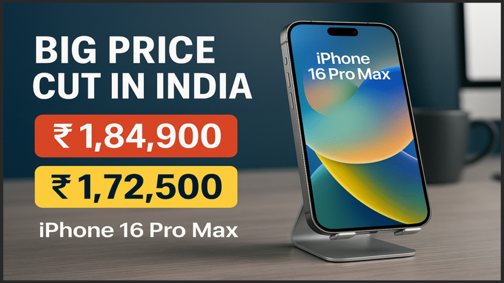iPhone 16 Pro Max Price Cut in India