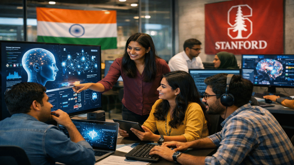 India global AI talent ecosystem growth
