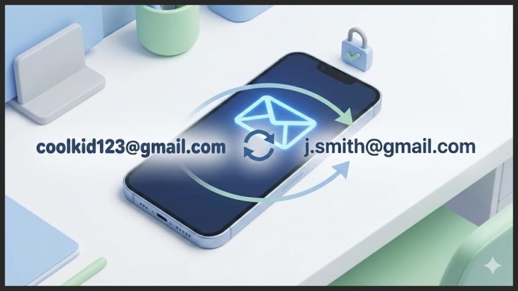 change your gmail username without losing data