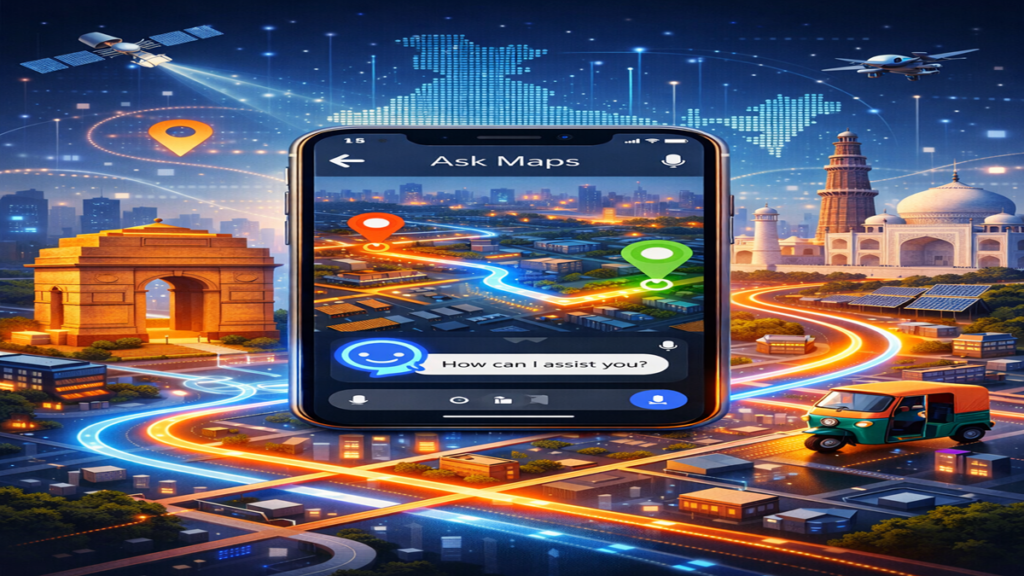 Google Maps AI Ask Maps feature launch in India