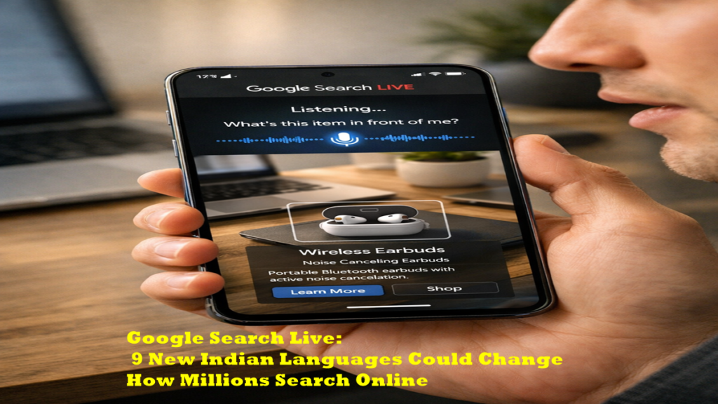 Google Search Live in Telugu and Indian languages