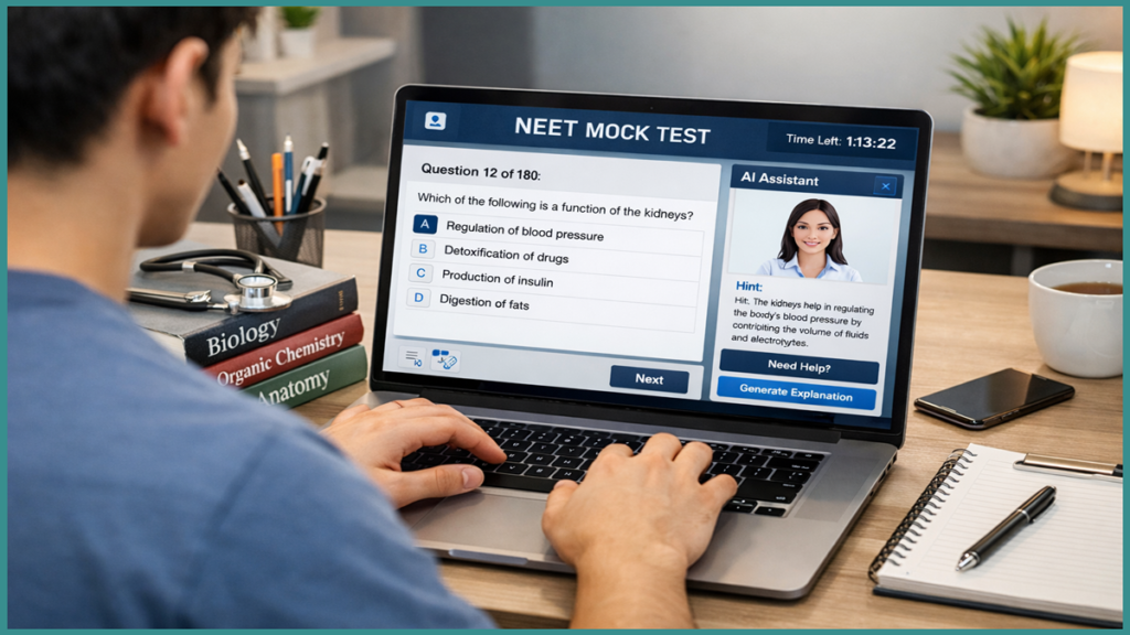 Google Gemini NEET UG Practice Tests Feature Launched