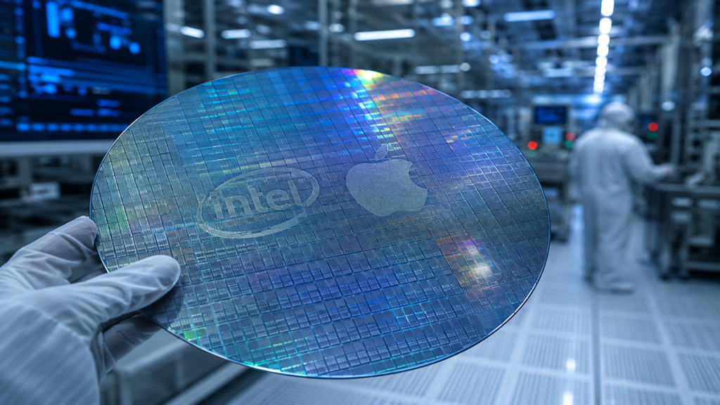 Intel stock price jumps on Apple chip deal