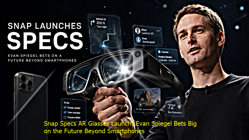 Snap Specs AR Glasses Launch