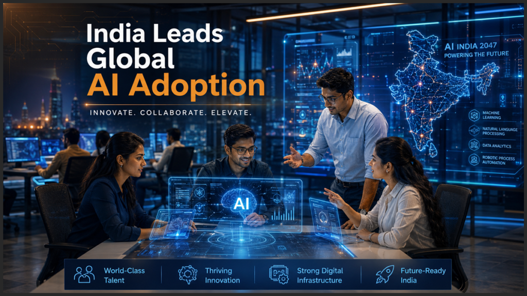 India Leads Global AI Adoption