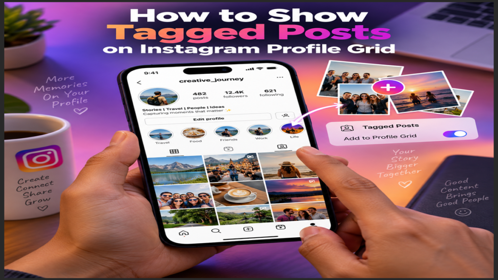 How to show Tagged Posts on Instagram Profile Grid